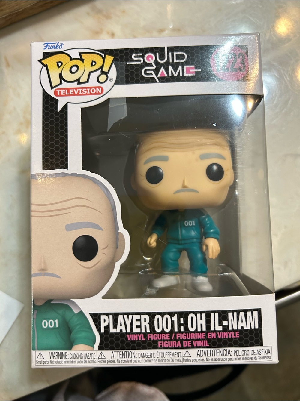 Funko Pop! Squid Game Player 001 Vinyl Figure - Teal Green